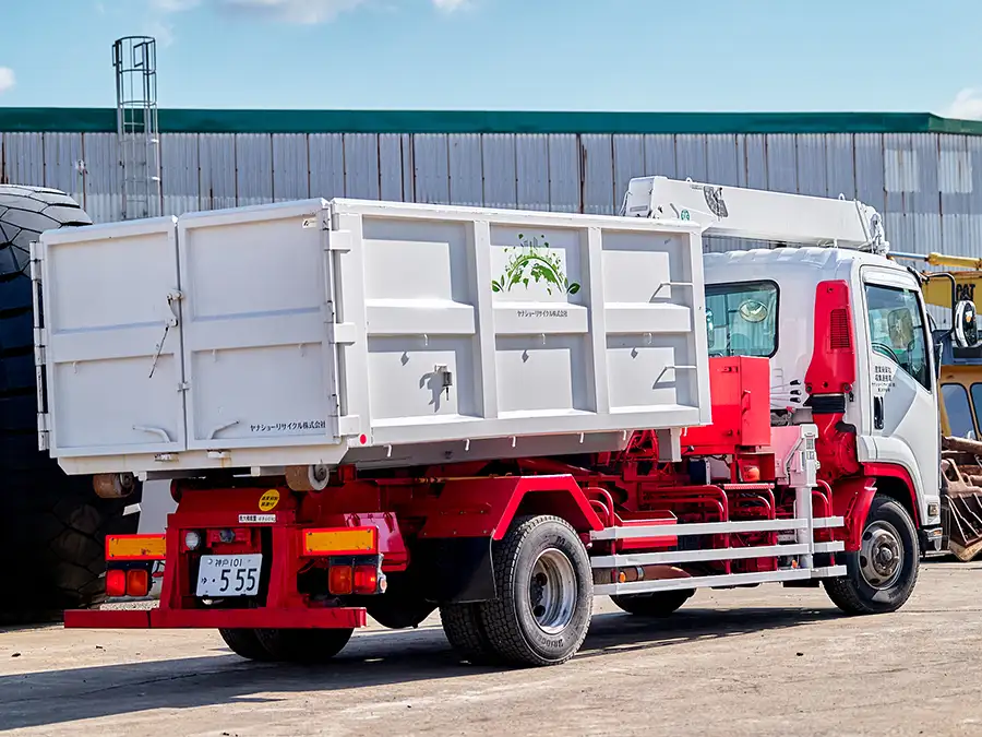 収集運搬の背景画像